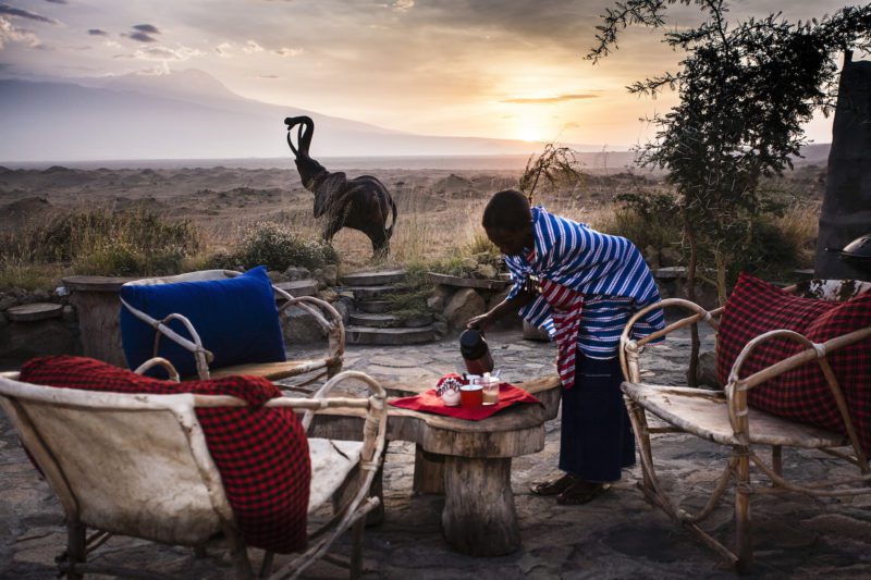 Maasai Lodge i Tanzania