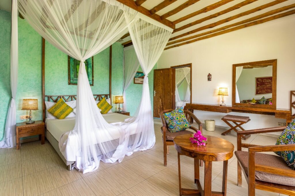 Zanzibar Queen Hotel Room with World Adventure Tours